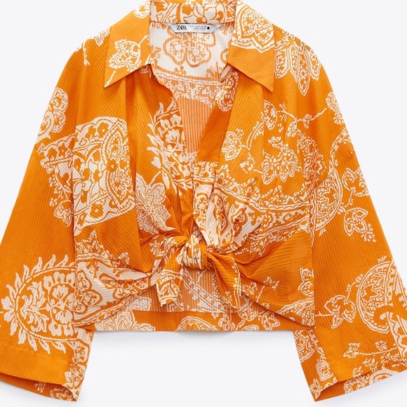 ZARA MATCHING SET ( SKIRT + TOP ) - Picture 2 of 4